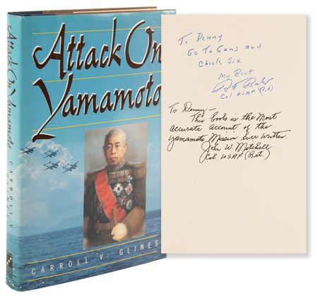 Lot #574 Yamamoto Mission: Rex Barber and John Mitchell Signed Book - Image 1