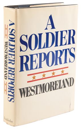 Lot #561 William Westmoreland Signed Book - A Soldier Reports - Image 3