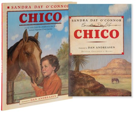 Lot #314 Sandra Day O'Connor Signed Book - Chico - Image 1