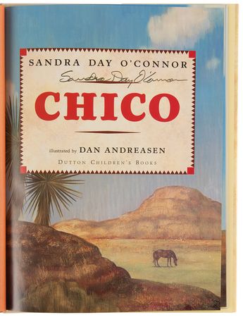 Lot #314 Sandra Day O'Connor Signed Book - Chico - Image 4