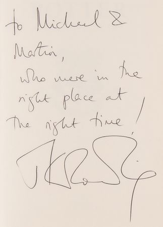 Lot #742 J. K. Rowling Signed Book - Harry Potter and the Goblet of Fire - Image 2