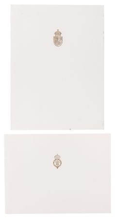 Lot #183 Princess Diana and King Charles III (2) Signed Christmas Cards (1996) - Image 2