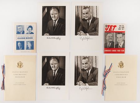 Lot #91 John F. Kennedy and Lyndon B. Johnson Collection of (30+) Ephemera Items - Image 3