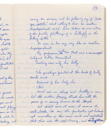 Lot #704 Stephen King’s Personal Notebook from 1985-1986, with (80+) Handwritten Pages of Story Drafts and Early Chapters for The Dark Tower II: The Drawing of the Three - Image 12