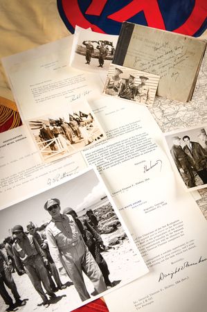Lot #411 Lt. Gen. Thomas Hickey's 20th Century War Archive: WWI, WWII, and Korea, with Typed Letters Signed by Patton (2), Kennedy, Eisenhower, and Nixon (2) - Image 1