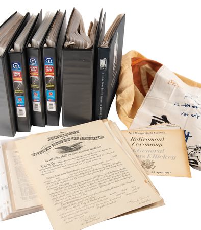 Lot #411 Lt. Gen. Thomas Hickey's 20th Century War Archive: WWI, WWII, and Korea, with Typed Letters Signed by Patton (2), Kennedy, Eisenhower, and Nixon (2) - Image 12