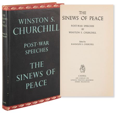 Lot #389 Winston Churchill: First Editions of His Wartime and Post-War Speeches (13 Volumes) - Image 14