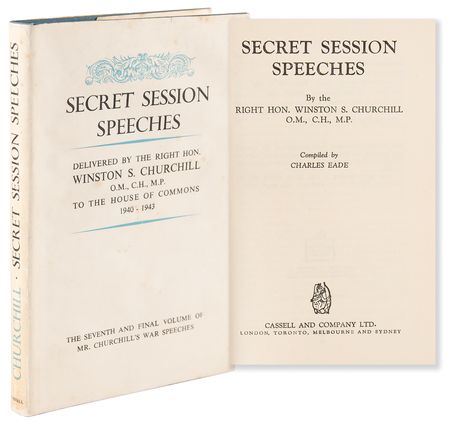 Lot #389 Winston Churchill: First Editions of His Wartime and Post-War Speeches (13 Volumes) - Image 2