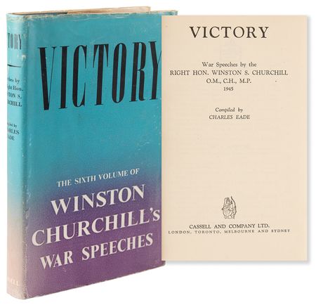 Lot #389 Winston Churchill: First Editions of His Wartime and Post-War Speeches (13 Volumes) - Image 9