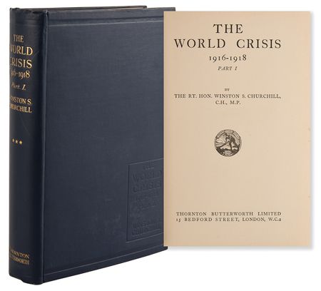 Lot #390 Winston Churchill: First Edition Set of His Magnum Opus, The World Crisis (6 Volumes) - Image 4