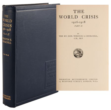Lot #390 Winston Churchill: First Edition Set of His Magnum Opus, The World Crisis (6 Volumes) - Image 5