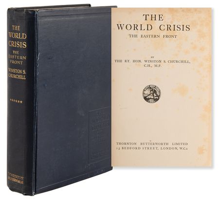 Lot #390 Winston Churchill: First Edition Set of His Magnum Opus, The World Crisis (6 Volumes) - Image 6