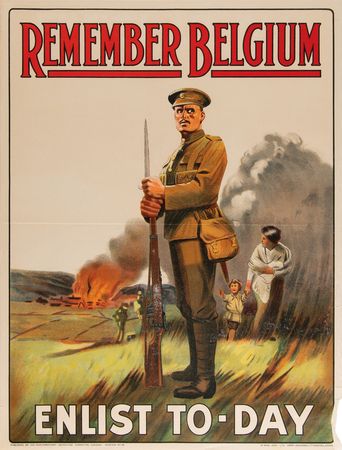 Lot #357 World War I (6) British Recruitment Posters - Image 2