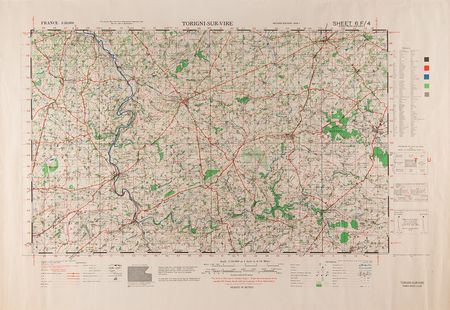 Lot #413 World War II (4) Maps of France - Image 3