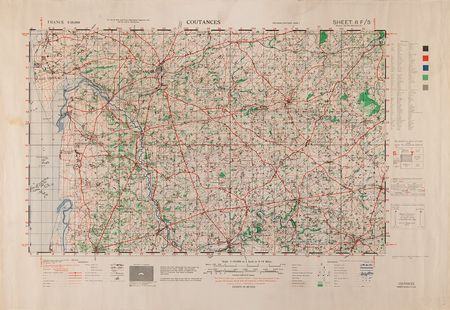 Lot #413 World War II (4) Maps of France - Image 5
