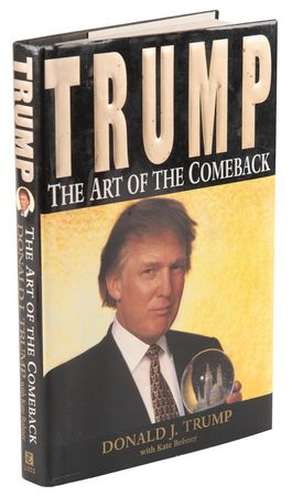 Lot #133 Donald Trump Signed Book - The Art of the Comeback - Image 3