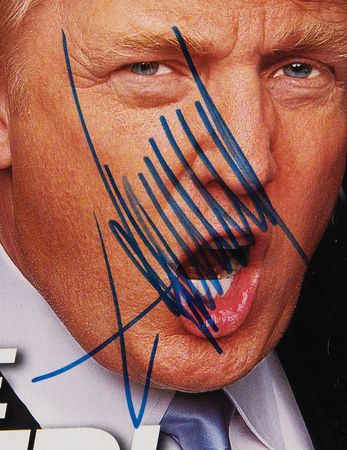 Lot #143 Donald Trump Signed Magazine - Newsweek - Image 2