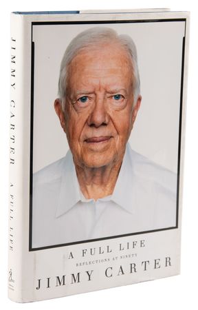 Lot #48 Jimmy Carter Signed Book - A Full Life - Image 3