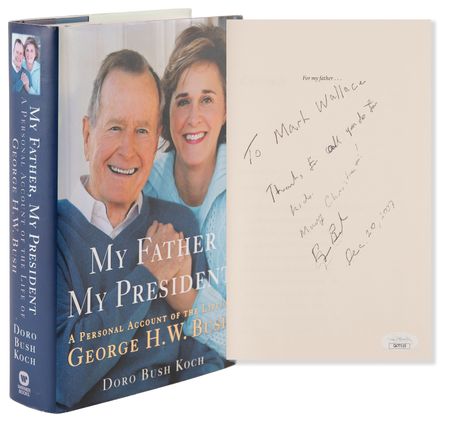 Lot #40 George Bush Signed Book - My Father, My President - Image 1