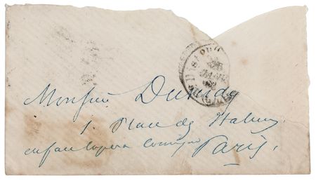 Lot #723 Alexandre Dumas, fils Autograph Letter Signed - Image 3