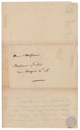 Lot #761 Francois-Adrien Boieldieu Autograph Letter Signed - Image 3