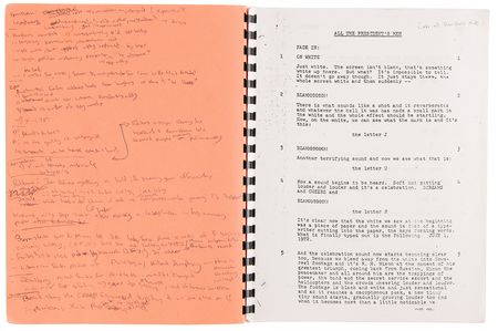 Lot #786 All the President's Men: Early-Stage Screenplay by William Goldman - Image 2