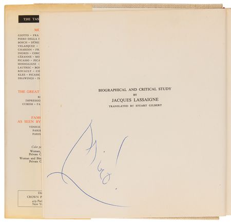 Lot #676 Joan Miro Signed Book - Miro - Image 4