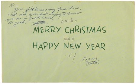 Lot #241 Lee Harvey Oswald Signed Mother's Day Card Sent to Marguerite Oswald in 1959 (Warren Commission Exhibit No. 266) - Image 5