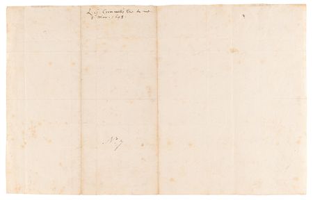 Lot #172 Oliver Cromwell Rare Autograph Letter Signed on the Forthcoming Marriage of His Son Richard, the Future Lord Protector (1648) - Image 4