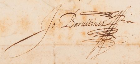 Lot #186 Rudolf II, Holy Roman Emperor Rare Letter Signed (September 15, 1592) - Cosigned by Johann Barwitz and Jacob von Kurz Senftenau, Noted Champions of Astronomers Tycho Brahe and Johannes Kepler - Image 5