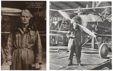 Lot #355 Ernst Udet Autograph Letter Signed with Critical Post-WWI Content and (2) Vintage Photographs - Image 3