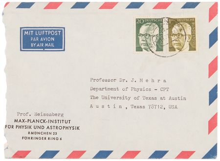 Lot #215 Werner Heisenberg Typed Letter Signed to a Noted Physicist and Science Historian - Image 2