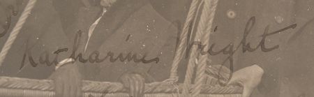 Lot #578 Orville and Katharine Wright Signed Photograph - The Flight of the Hydrogen Balloon Icare over Pau, France (February 25, 1909) - Image 4