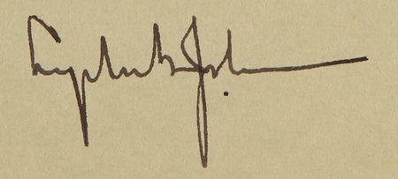 Lot #86 Lyndon B. Johnson Oversized Signed Photograph - Image 2