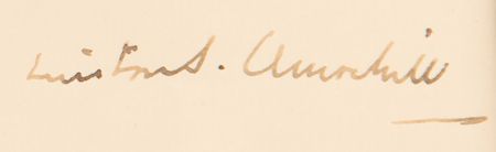 Lot #391 Winston Churchill Typed Letter Signed - Image 3