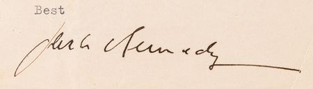 Lot #399 John F. Kennedy War-Dated Typed Letter Signed to a Fellow PT-109 Survivor, with Hand-Addressed Mailing Envelope from ?Lt. J. F. Kennedy? - Image 2