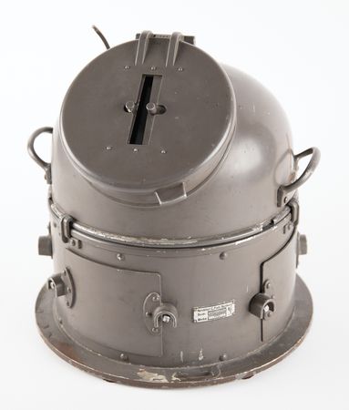 Lot #976 WWII German Kriegsmarine Ship Deck Binnacle/Compass - Image 1