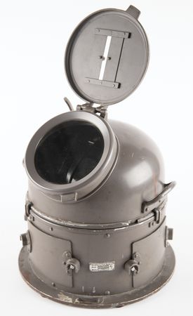 Lot #976 WWII German Kriegsmarine Ship Deck Binnacle/Compass - Image 2