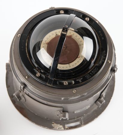 Lot #976 WWII German Kriegsmarine Ship Deck Binnacle/Compass - Image 6