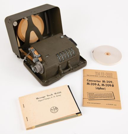Lot #977 WWII American M-209-B Cipher Machine - Image 1