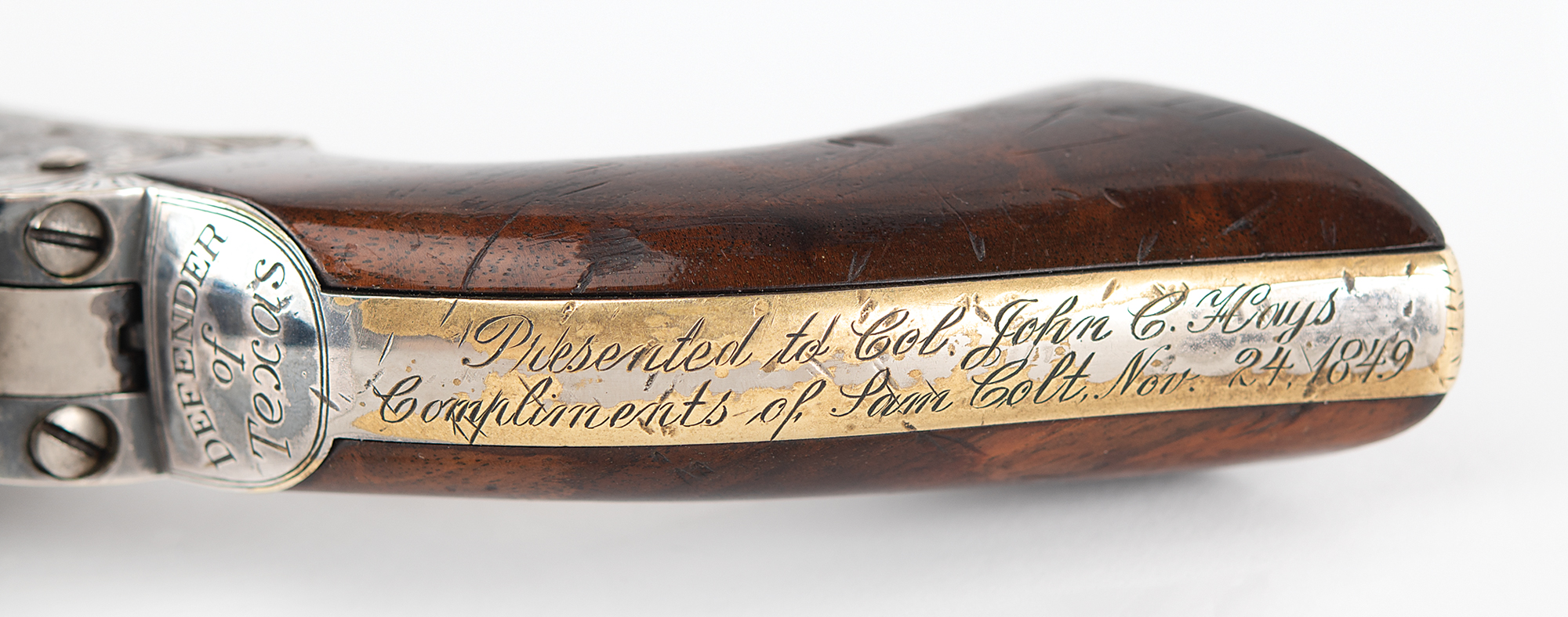 Defender of Texas” Samuel Colt's Presentation