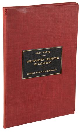 Lot #8024 Bret Harte Autograph Manuscript Signed for The Youngest Prospector in Calaveras - Image 16