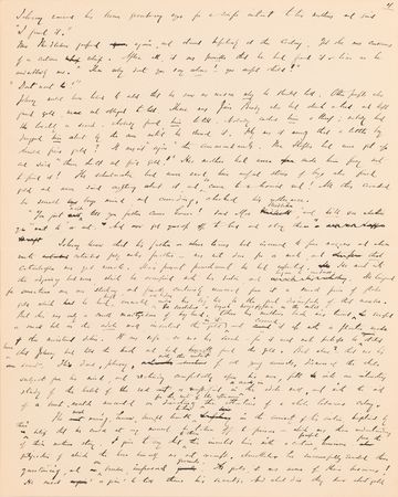 Lot #8024 Bret Harte Autograph Manuscript Signed for The Youngest Prospector in Calaveras - Image 5