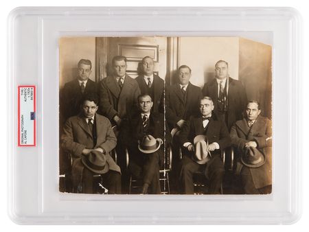 Lot #8100 Al Capone and Gangsters Original