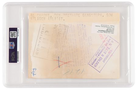 Lot #8108 Al Capone (4) Items - Photographs and Magazine - Image 3