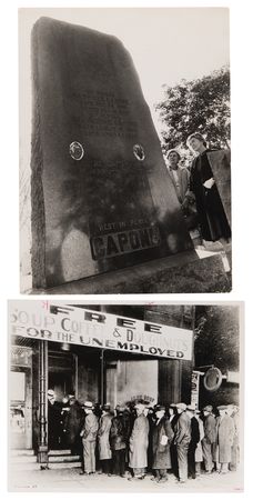 Lot #8108 Al Capone (4) Items - Photographs and Magazine - Image 4