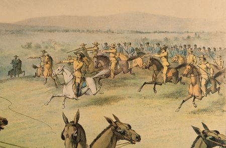 Lot #8018 William F. 'Buffalo Bill' Cody Original Promotional Lithograph - ?Buffalo Bill?s Wild West and Congress of Rough Riders of the World? (Ca. 1893) - Image 7