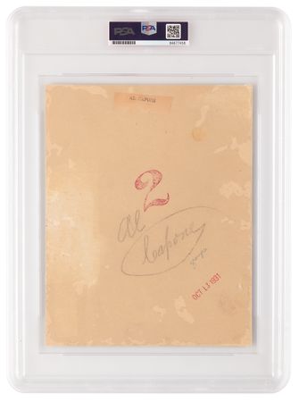 Lot #8110 Al Capone Original 'Type I' Photograph (1931) - Image 2