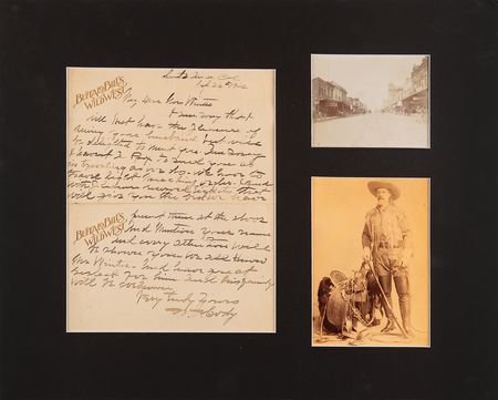 Lot #8019 William F. 'Buffalo Bill' Cody Autograph Letter Signed: 
