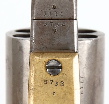 Lot #8032 Colt 2nd Model Dragoon Percussion Revolver - 'US' Marked - One of 2,700 Made - Image 7